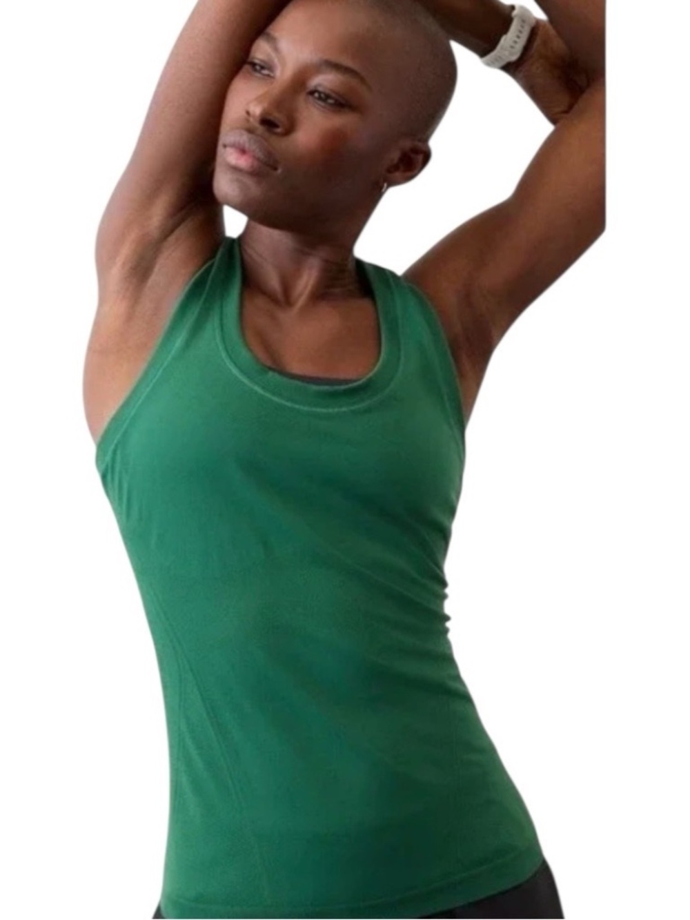 NWT Athleta Momentum Seamless Tank Kelly Green XS